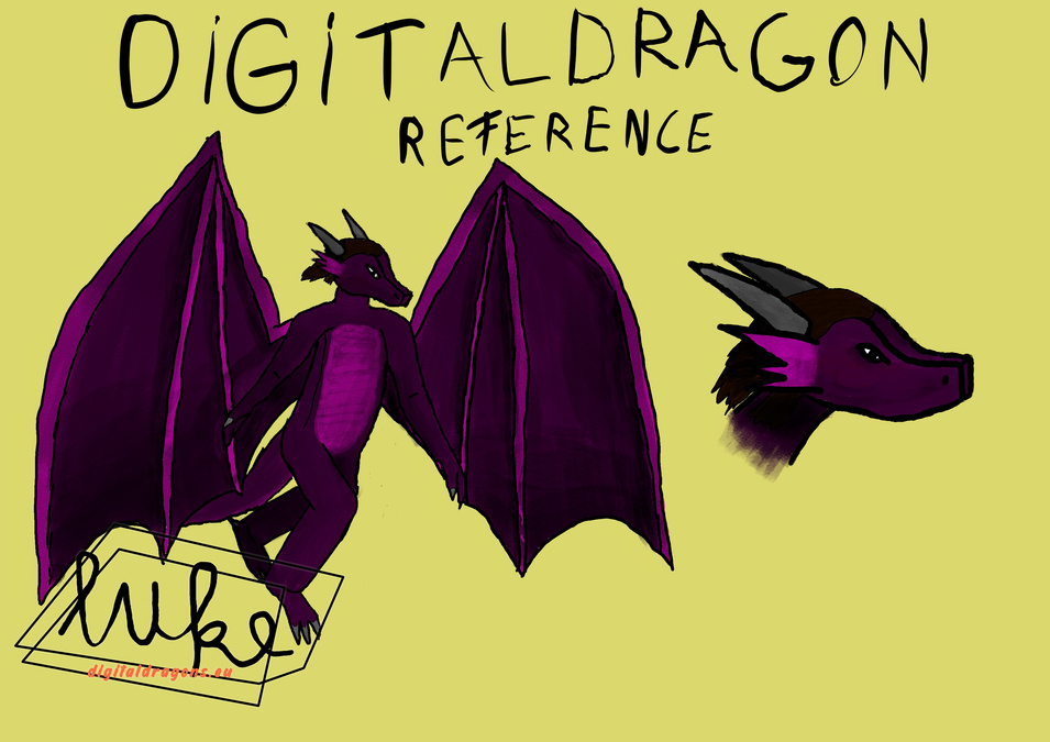 Anthro dragon refsheet